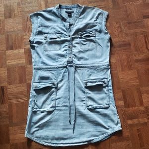 Denim dress